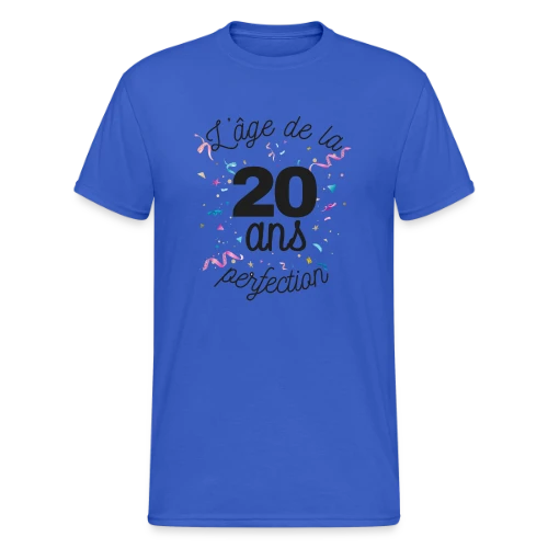 20 Ans : L'Âge de la Perfection - T-shirt Gildan épais homme