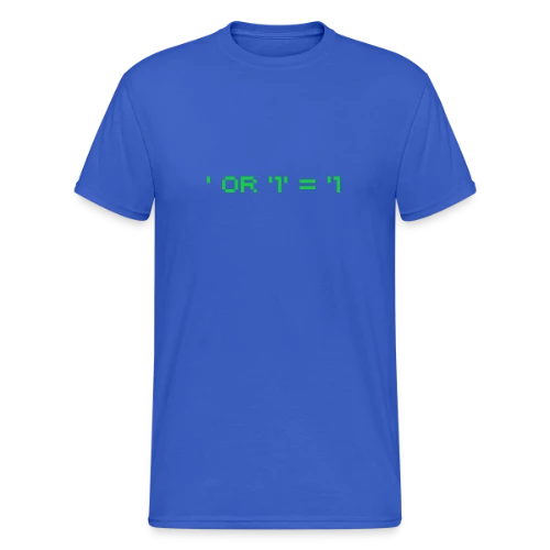 Hacker Pentest SQL Injection - Cybersécurité - T-shirt Gildan épais homme