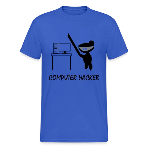 Codeur Ninja | Humour Hacker - T-shirt Gildan épais homme
