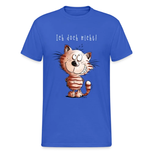 Pas moi, la chatte coquine - T-shirt humour félin - T-shirt Gildan épais homme