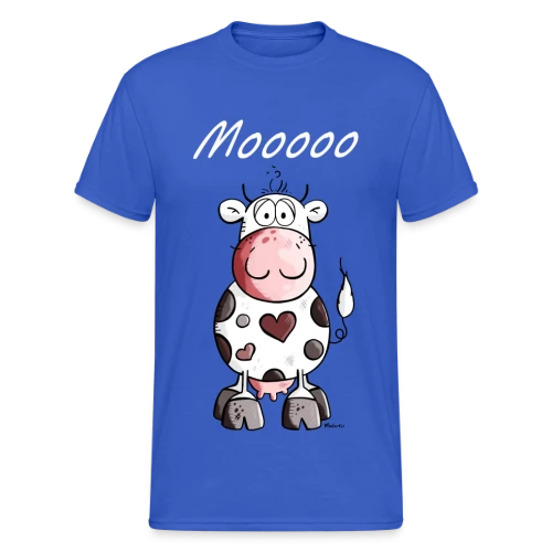 Mooo la Vache Rigolote - T-shirt Gildan épais homme