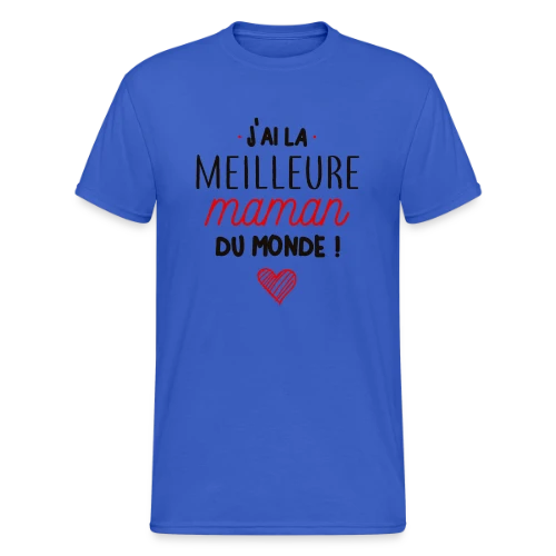 T-shirt La Meilleure Maman du Monde - T-shirt Gildan épais homme