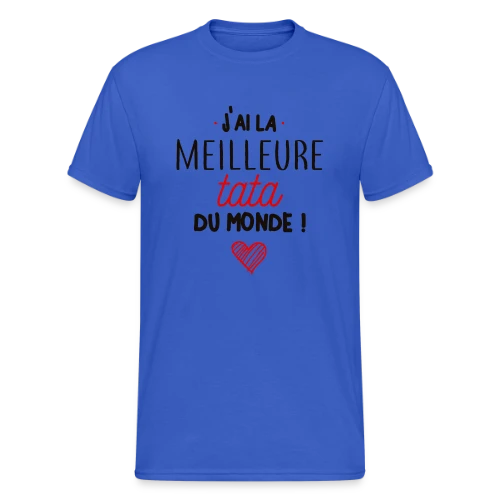 T-Shirt La Meilleure Tata du Monde - T-shirt Gildan épais homme
