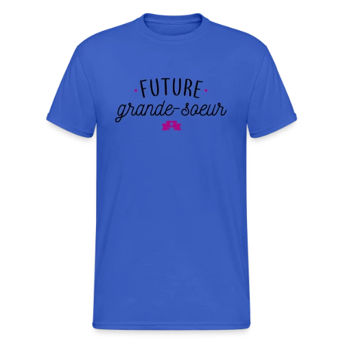 Future Grande Sœur : Annonce Originale & Cadeau Mignon - T-shirt Gildan épais homme