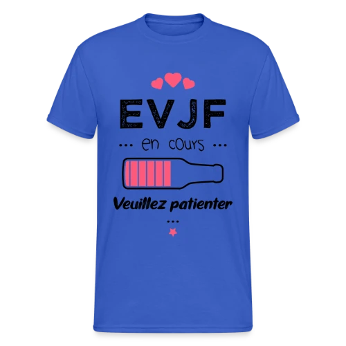 EVJF en Folie ! - T-shirt Gildan épais homme