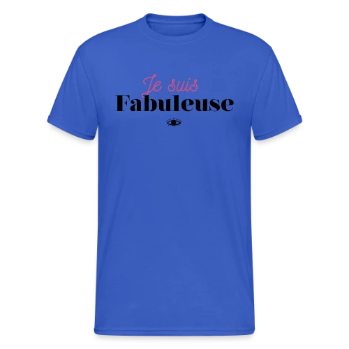 T-shirt "Je suis fabuleuse" - Affirmez votre éclat - T-shirt Gildan épais homme