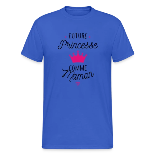 Future Princesse comme Maman - T-shirt Gildan épais homme