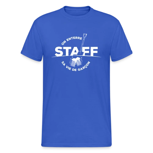 Équipe EVG Futur Marié - T-shirt Gildan épais homme