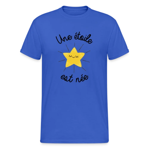 Une Étoile est Née - T-shirt Gildan épais homme