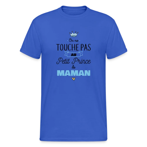 Mon Petit Prince de Maman - T-shirt Gildan épais homme