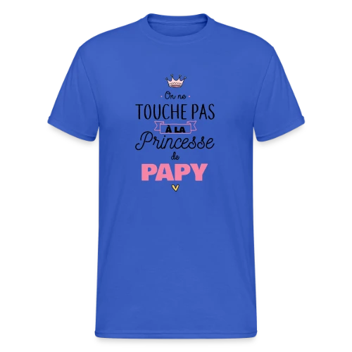 La Princesse de Papy - T-shirt Gildan épais homme