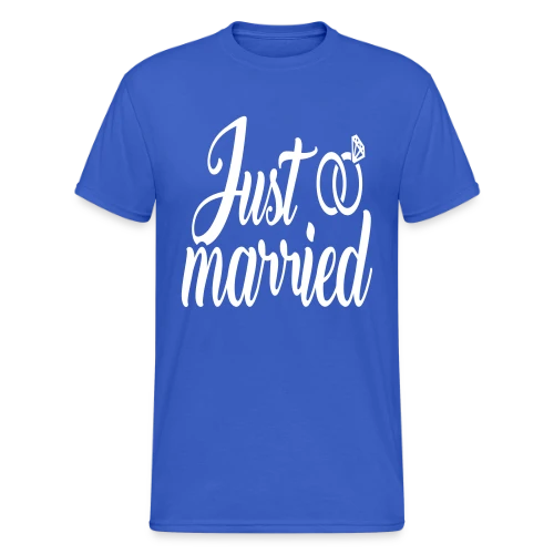 Just Married - T-shirt Gildan épais homme