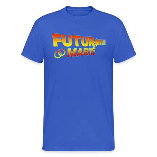 Futur Marié Style Cinéma - T-shirt Gildan épais homme
