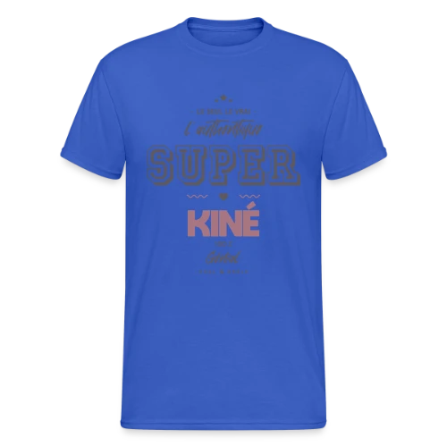 T-shirt Super Kiné : L'Authentique - T-shirt Gildan épais homme