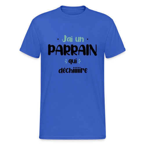 J'ai un parrain qui déchire - T-shirt Gildan épais homme