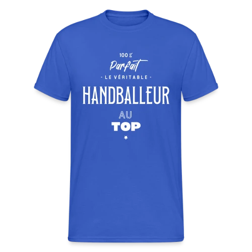 L'As du Handball - T-shirt Gildan épais homme