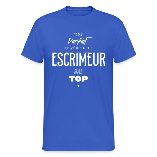 Escrimeur d'Élite - T-shirt Gildan épais homme