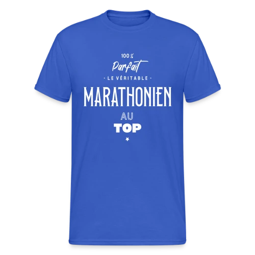 Marathonien au Top - T-shirt Gildan épais homme
