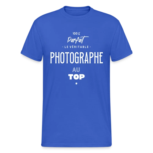 Le Photographe au Top : C'est Moi ! - T-shirt Gildan épais homme