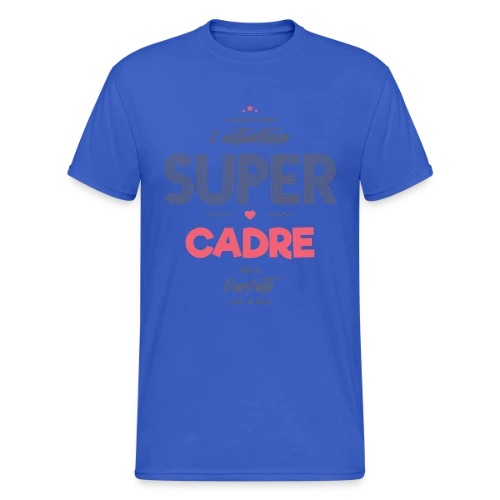 L'Authentique Super Cadre - T-shirt Gildan épais homme
