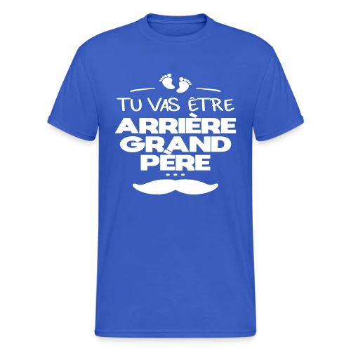 Le Super Futur Arrière-Grand-Père - T-shirt Gildan épais homme