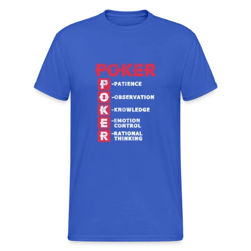 La Vie est un Poker - T-shirt Gildan épais homme