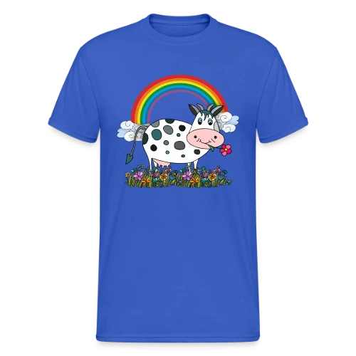 La Vache Coquette - T-shirt Gildan épais homme