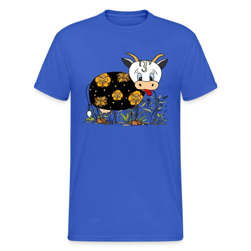 La Vache Joyeuse - T-shirt Gildan épais homme