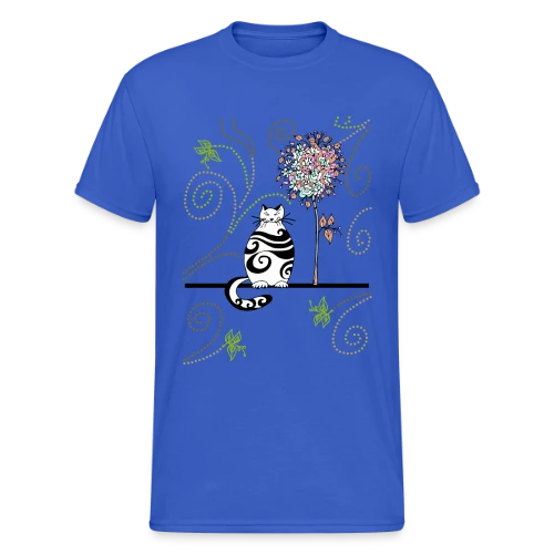 Mon Chat Adoré - T-shirt Gildan épais homme
