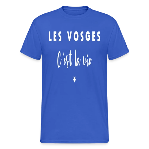Les Vosges, C'est la Vie ! - T-shirt Gildan épais homme