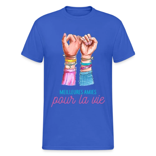Meilleures Amies pour la Vie - T-shirt Gildan épais homme