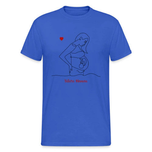 Future Maman : Douce Attente - T-shirt Gildan épais homme
