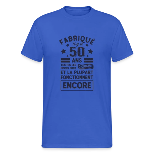 50 Ans Pièces d'Origine - T-shirt Gildan épais homme