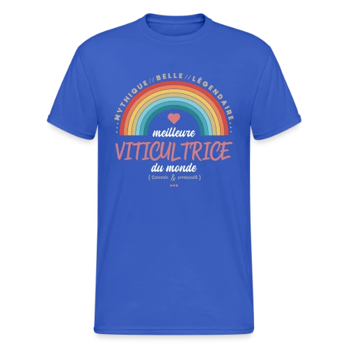 Meilleure Viticultrice du Monde - T-shirt Gildan épais homme