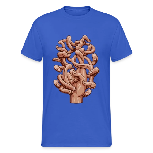 Chasse à la Mouche - T-shirt Gildan épais homme