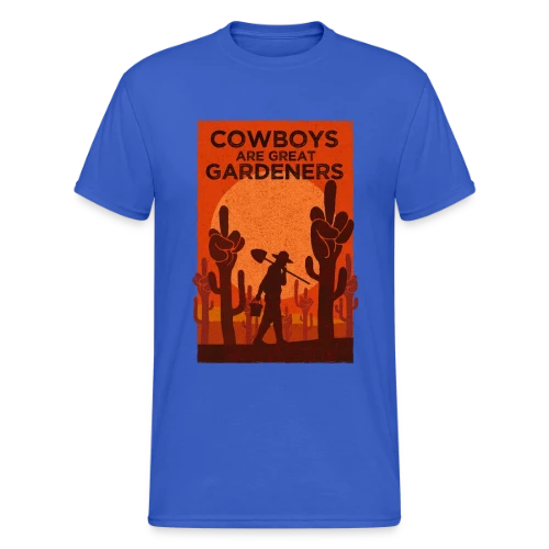 Jardinier du Far West - T-shirt Gildan épais homme