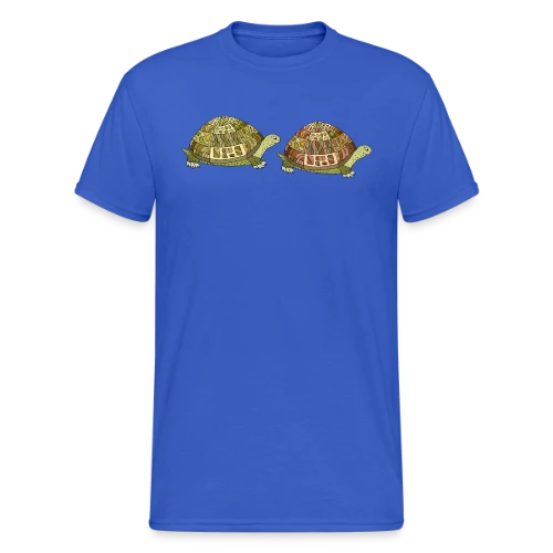 Tortue Élégante - T-shirt Gildan épais homme