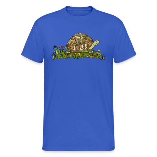 Majestueuse Tortue - T-shirt Gildan épais homme
