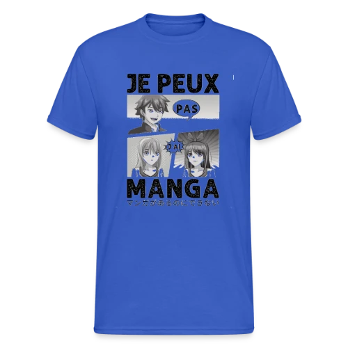 Je peux pas, j'ai manga : l'excuse parfaite pour les Otakus - T-shirt Gildan épais homme