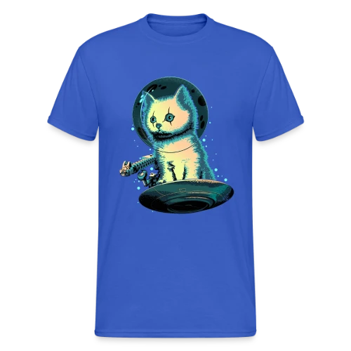 Le Protecteur Félin - T-shirt Gildan épais homme