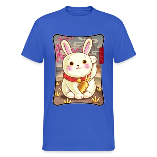 Lapin de la Chance Zen - T-shirt Gildan épais homme