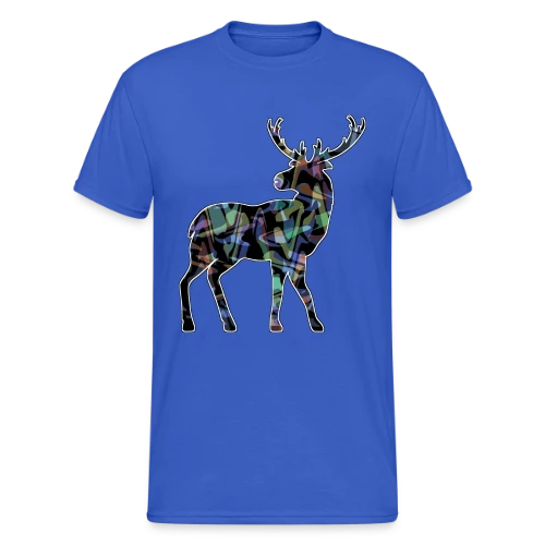Majestueux Cerf - T-shirt Gildan épais homme