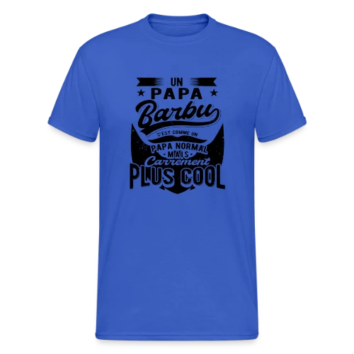 Le Papa Barbu Stylé - T-shirt Gildan épais homme