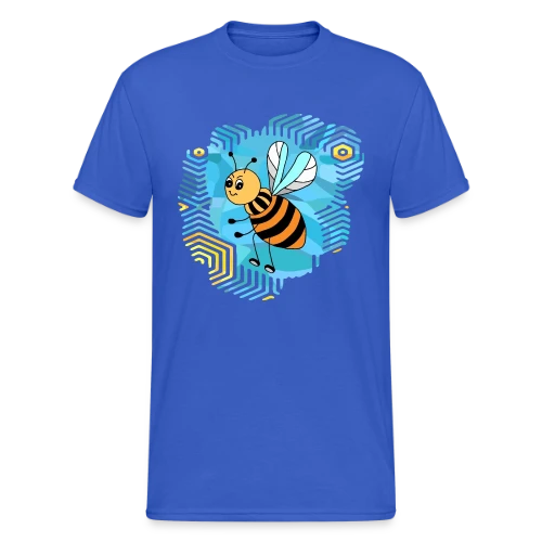 L'Abeille Élégante - T-shirt Gildan épais homme