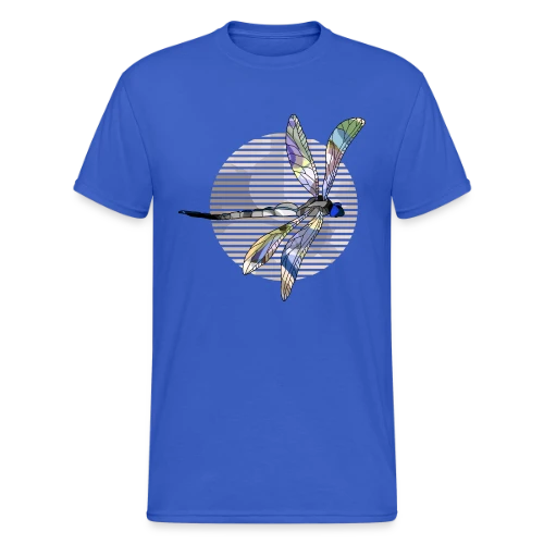 Libellule Enchantée - T-shirt Gildan épais homme