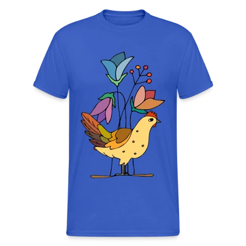 L'Oiseau Majestueux - T-shirt Gildan épais homme
