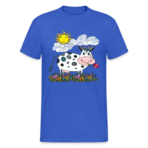 La Vache Stylée - T-shirt Gildan épais homme