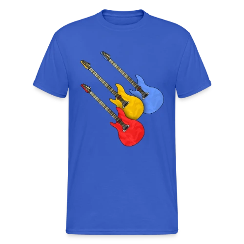 Passion Guitare - T-shirt Gildan épais homme
