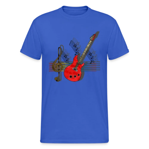 Passion Guitare - T-shirt Gildan épais homme