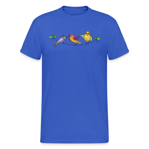 L'Oiseau Libre - T-shirt Gildan épais homme